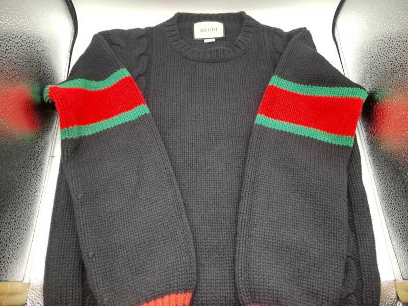 グッチ買取 ウェブストライプニット 548115　